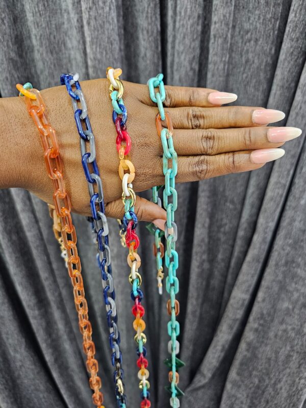 Colorful Acetate Chains for Frames – Stylish Eyewear Accessories