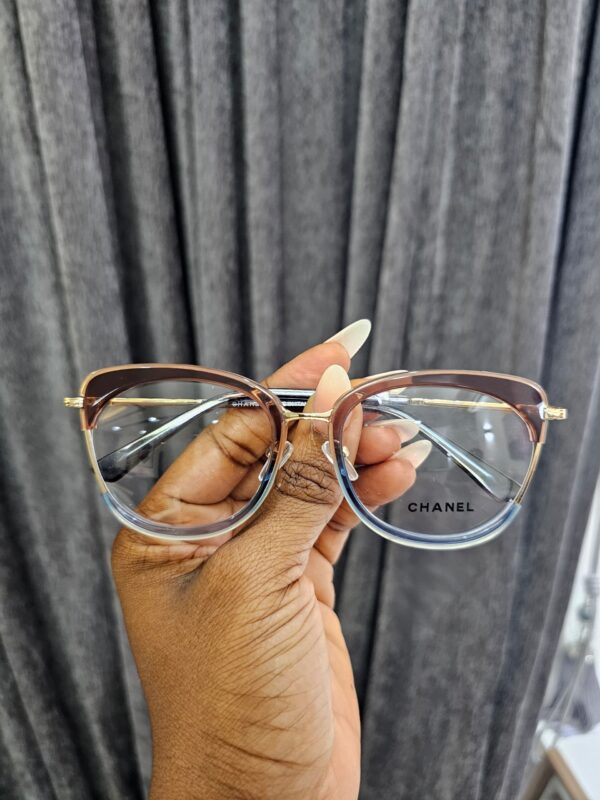 Gradient Cat-Eye Acetate Glasses