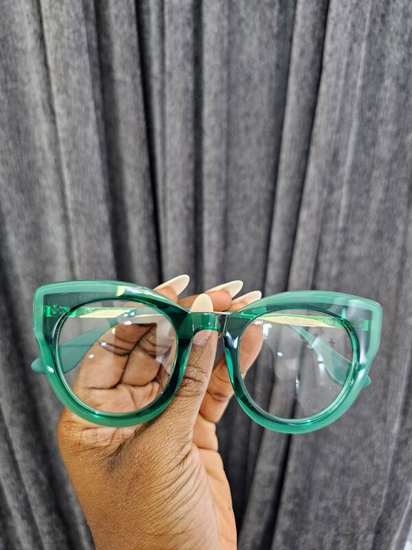 Bold Cat Eye Acetate Glasses