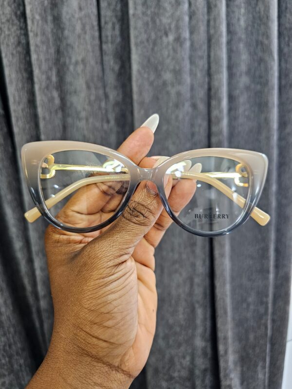 Gradient Cat-Eye Oversized Acetate Glasses