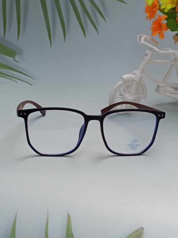 Unisex Classic Square Antiblue Light Glasses