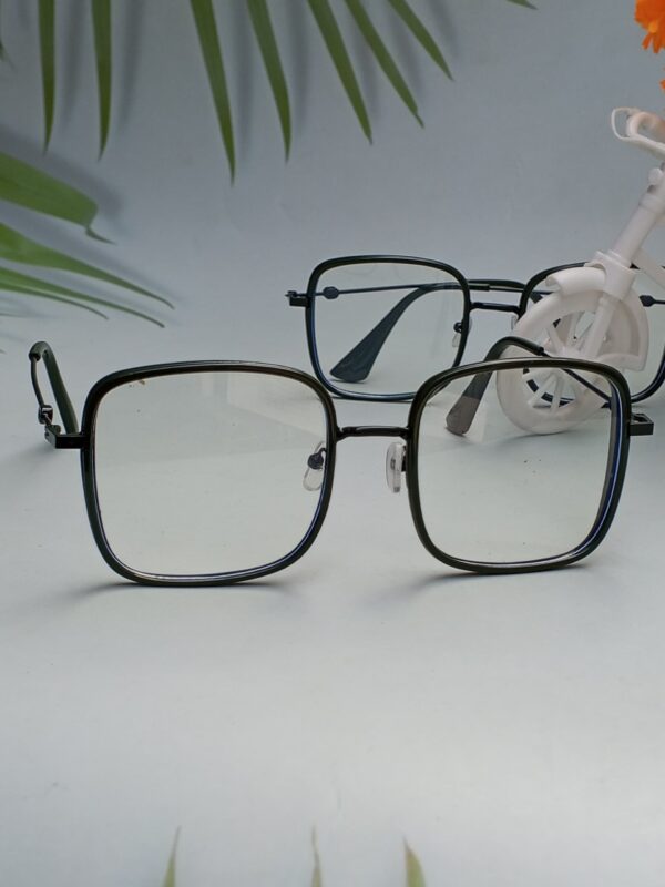 Square Frame Anti-Blue Light Glasses – Unisex Screen Protection