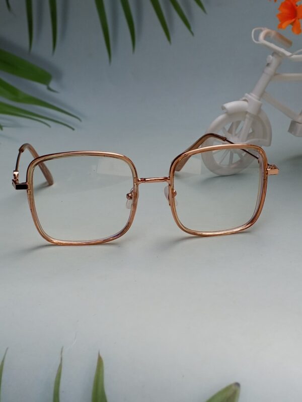 Square Frame Anti-Blue Light Glasses – Unisex Screen Protection