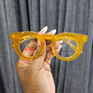 Bold Round Acetate Glasses