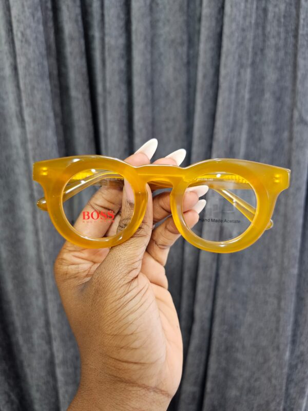 Bold Round Acetate Glasses