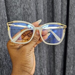 Oversized Cat-Eye Anti-Blue Light Glasses for Women